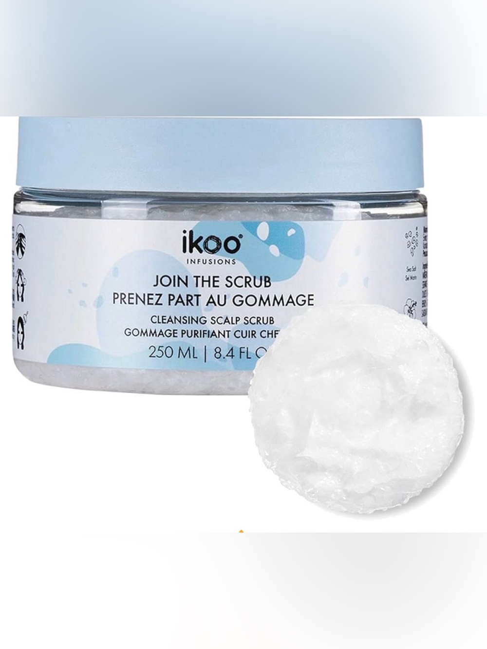 ikoo Infusions Join The Scrub Scalp Scrub Volumizing Sea Salt 250 ml